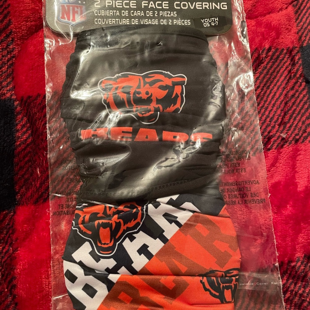 Bears Face Coverings (2 pack)